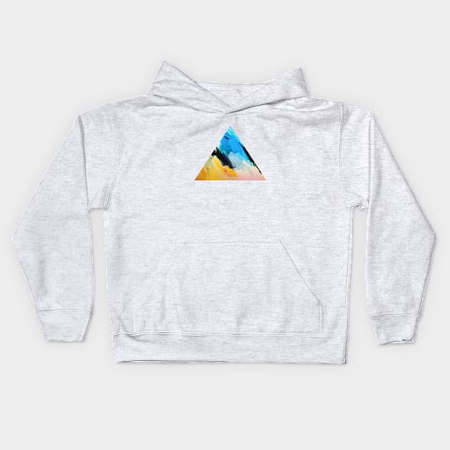 Pyramid of Colour Kids Hoodie by SvetaCreative